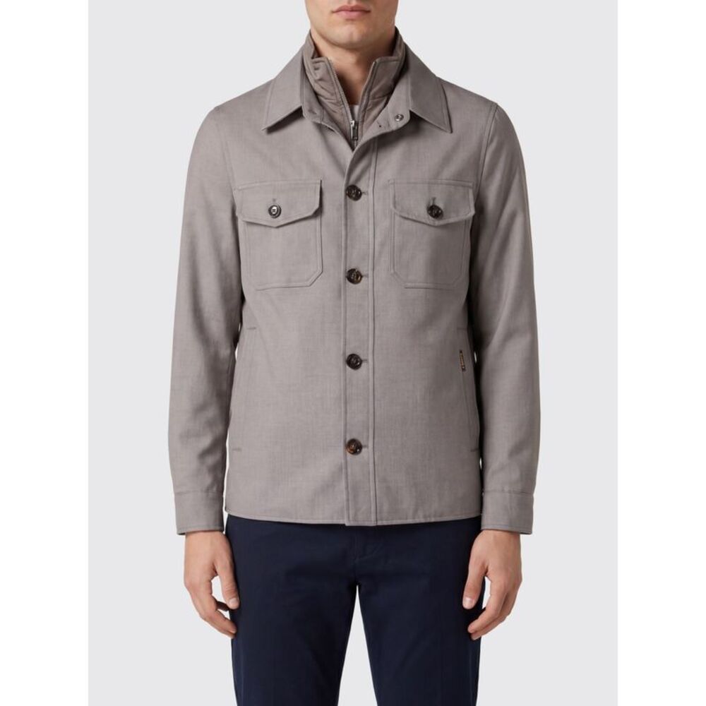 Moorer Jacket Men Sand